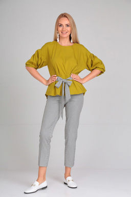 Костюм Gamma & Gracia 270 фисташковый серый  фото 2