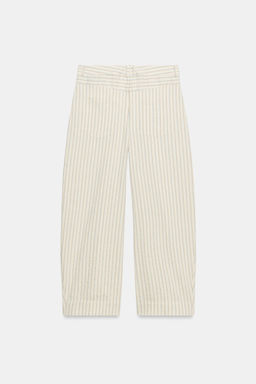 PANTAL?N BARREL RAYAS ZW COLLECTION / Crudo - Zara фото 6