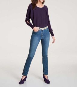 Пуловер, лиловый - Heine фото 3