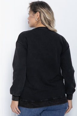 Джемпер Мускари (черный) Б12175-12 - Lt collection фото 9