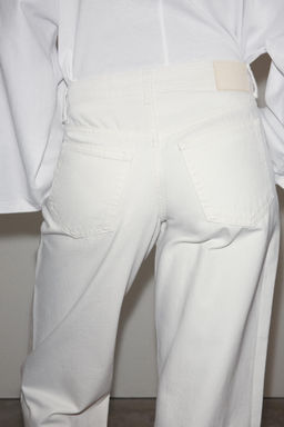 JEANS Z1975 REGULAR TIRO BAJO / Blanco - Zara фото 5