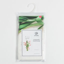 Полотенце Этель Весеннее настроение 40х73 см, 100% хл, саржа 190 гр/м2  фото 5