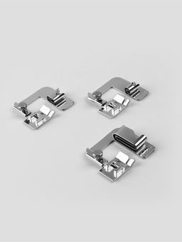 Цена за 12 шт. Набор лапок для швейной машины, подрубочные, 6/9/25 мм, для двойной подгибки, 3 шт.