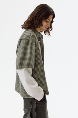Camisa de algod?n Relaxed Fit - H&m фото 9