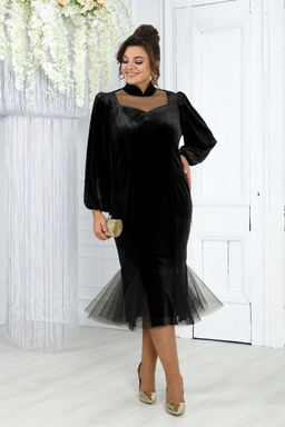 Платье Ninele 7431-Р темно-синий - Mira fashion фото 600