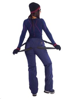 Брюки D-8163 Синий