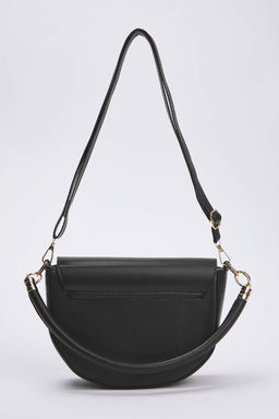 Siyah Metal Toka Detayl? Kad?n City Omuz Canta TAKAW26OC00022