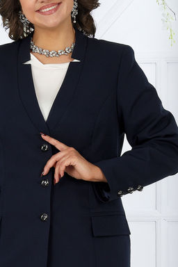 Платье Ninele 7431-Р темно-синий - Mira fashion фото 1878