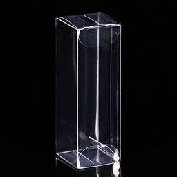 Цена за 5 шт. Складная коробка из PVC 3 х 3 х 9 см
