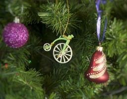 Елочная игрушка - Ретро Велосипед 6017 Classic
