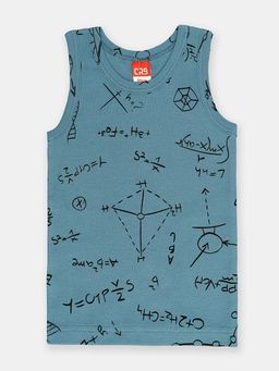 CRB wear/CSKB 20080-42 Майка для мальчика,синий/Ex.Cherubino