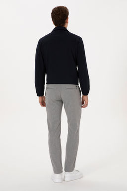 Erkek A__k Gri Slim Fit Kanvas / Chino Pantolon - U.s. polo assn фото 4