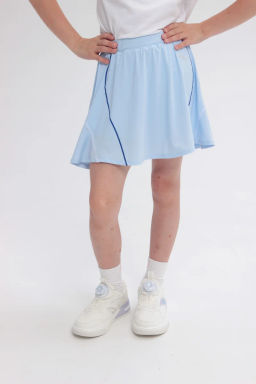 Юбка голубой