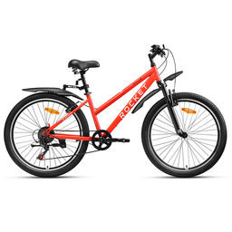 Велосипед 26" Rocket Vela 1.0, цвет красный, размер 15"