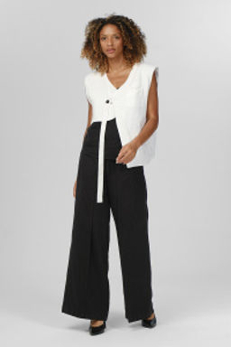 Жилет ЛЕН - Жан и параскева фото 8