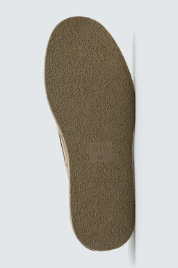 CASUAL LEATHER DECK SHOES - Zara фото 7