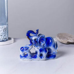 Статуэтка Семья слонов 12х15 см / W105 /уп 54/ - Галеонтрейд фото 3