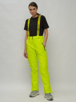 Горнолыжный костюм женский салатового цвета 02201Sl - Chunmai фото 25