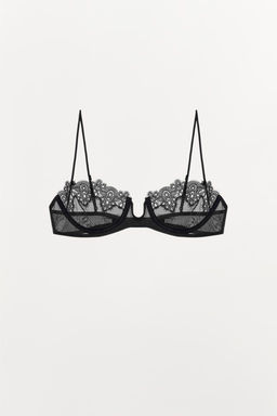 MESH LACE UNDERWIRED BRA - Zara фото 2
