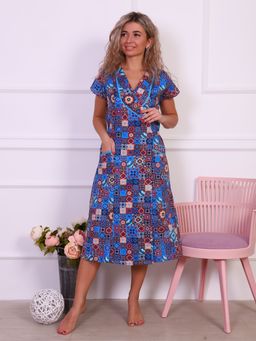 Халат женский из бязи м7г (на запах) - Лето-текс фото 7