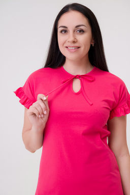 Платье женское из кулирки Чейси 2 малиновый