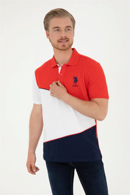 U. S. Polo Assn / Мужская красная футболка