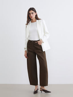 Regular Fit Kad?n Balon Pantolon