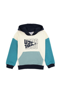 Erkek _ocuk Mint Kap__onlu Sweatshirt - U.s. polo assn фото 4