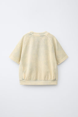 CAMISETA GARMENT DYE / Crudo