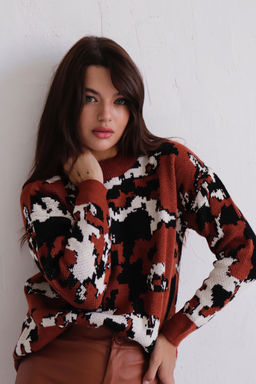 10039 Свитер коричневый - Martichelli фото 20