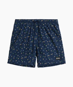 ATLANTIC KMB-221 Шорты мужские пляжные 4Way Stretch Hello Summer темно-синий  фото 2