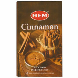 Благовония прямоугольные "пуля" Cinnamon КОРИЦА, 10 конусов