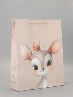 Цена за 2 шт. Пакет подарочный ламинированный «Дружба» 33×42.5×10 см