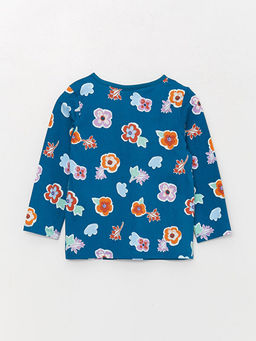 Bisiklet Yaka K?z Bebek Pijama Tak?m? 2li