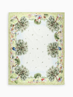 Скатерть «Этель» Family picnic, 150×110 см ±3 см, с ВГМО, 100% хлопок, саржа 190 г/м²