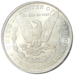 1 доллар 1880 года S США Доллар Моргана