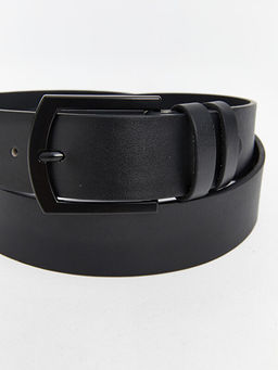 Deri G?r?n?ml? Erkek Kemer