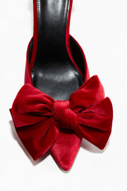 Salones de velour con lazo - H&m фото 3