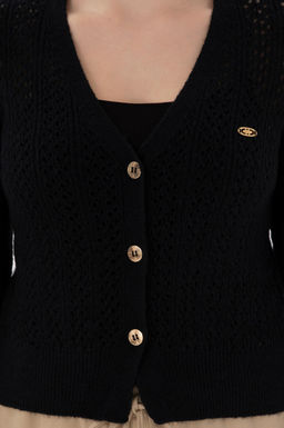 Женщина темно -синий трикотаж кардиган Неожиданная скидка в корзине - U.s. polo assn фото 6