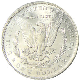 1 доллар 1883 года O США Доллар Моргана