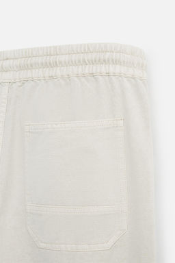 COTTON - LINEN TROUSERS - Zara фото 9