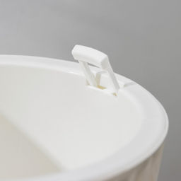 Кашпо для цветов со вставкой «Вдохновение», 3 л, белое