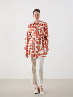 Desenli Kad?n G?mlek Tunik