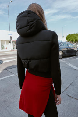 CONTRAST PUFFER JACKET - Zara фото 12