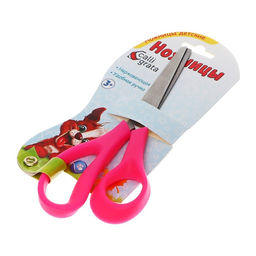 Ножницы канцелярские 14 см Calligrata, пластиковая ручка, микс  фото 3