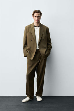 LIMITED EDITION DOUBLE-BREASTED SUIT BLAZER