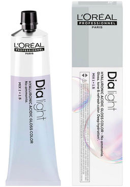 Dia Light 6.28 темный блондин перламутровый мокка, 60 мл - Loreal professionnel фото 4