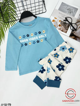 Пижама для девочки с рисунком