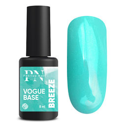 В наличии VOGUE base Breeze бирюзовая база с микроблеском