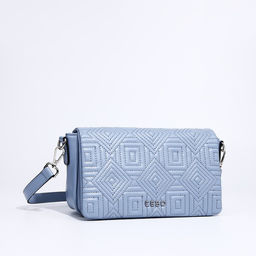 Сумка-мессенджер на магнитах, цвет голубой - Simaland фото 3